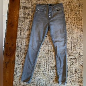 Gap high rise skinny jeans